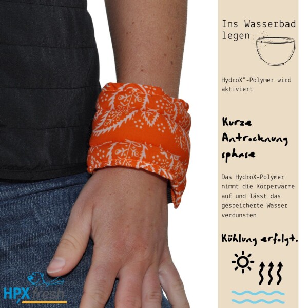 HPXfresh - cooling wristband