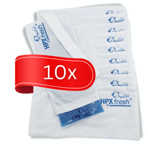 10x Fleece Cover XL for HPXfresh instant cold and...