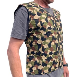 Cooling Vest "Hydroquartz" Camouflage - Aqua...