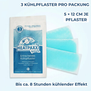 HPXfresh Kühlpflaster mit Menthol