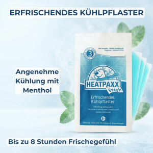 HPXfresh Kühlpflaster mit Menthol