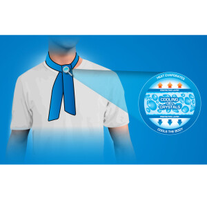 Collier rafraîchissant Aqua CoolKeeper, vêtement frais