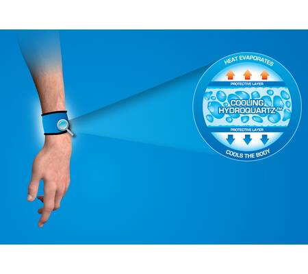 Cooling Wristband Pacific Blue S
