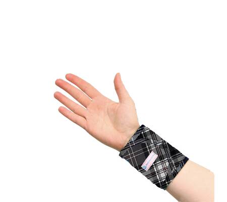 Cooling wristband Scotish Grey S