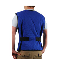 Evaporative Cooling Vest "Hydroquartz" - Pacific Blue