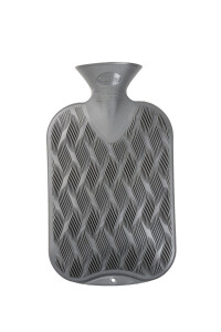 Wärmflasche Karo Halblamelle