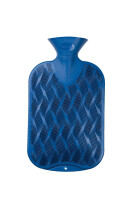 Wärmflasche Karo Halblamelle