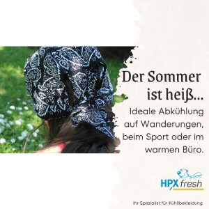 HPXfresh - Bandana rafraîchissant, vêtement frais