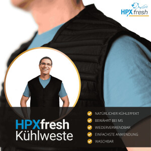 HPXfresh - Kühlweste Black 4XL