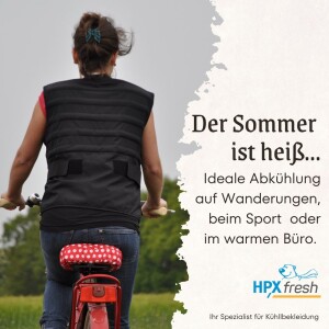 HPXfresh - Kühlweste Black 4XL