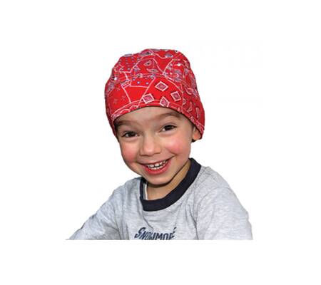 Kühlendes Bandana/Kopftuch für Kids Red Western