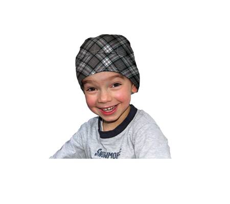 Kühlendes Bandana/ Kopftuch für Kids Scottish Grey