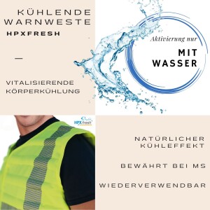 HPXfresh - Kühlende Warnweste (EN ISO 20471) / Kühlweste