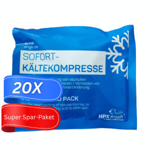HPXfresh 20x Compresses Froides Instantanées